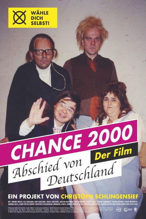 Chance 2000 - Abschied von Deutschland poster
