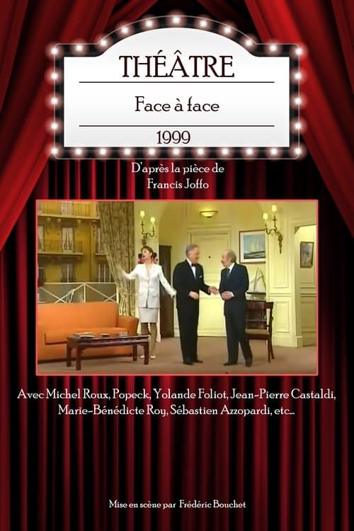 Face à face poster