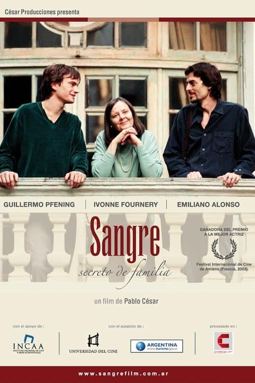 Sangre poster