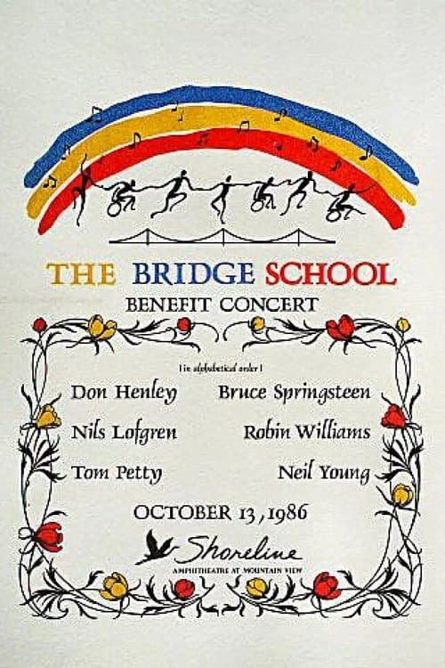 Bridge School Benefit Concert 1986 poster