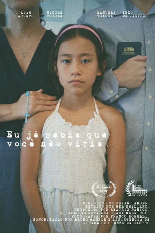 Eu já sabia que você não viria. poster