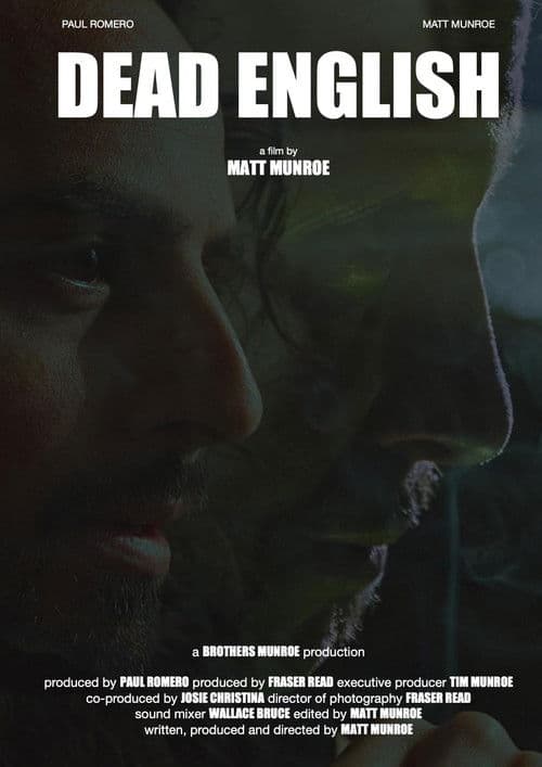 Dead English poster