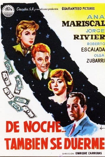 De noche también se duerme poster
