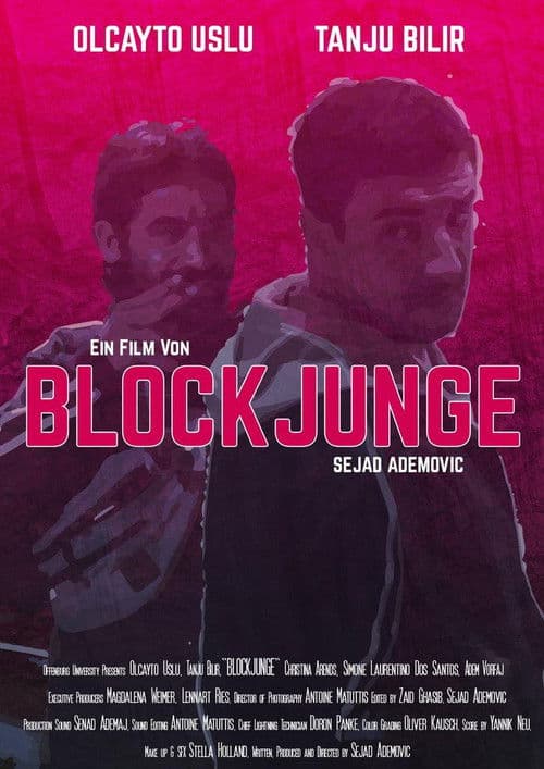Blockjunge poster