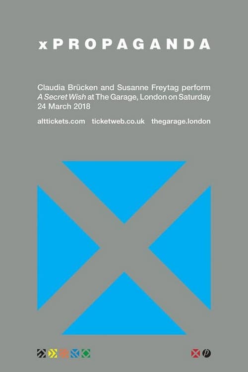 xPropaganda - Live at the Garage poster