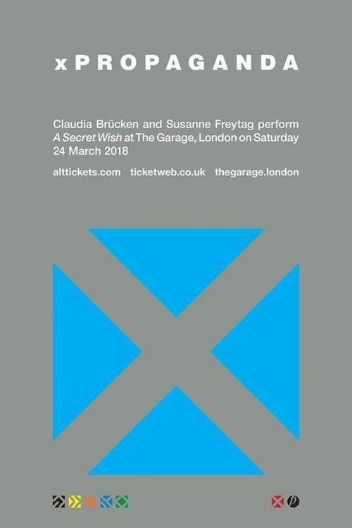 xPropaganda - Live at the Garage poster