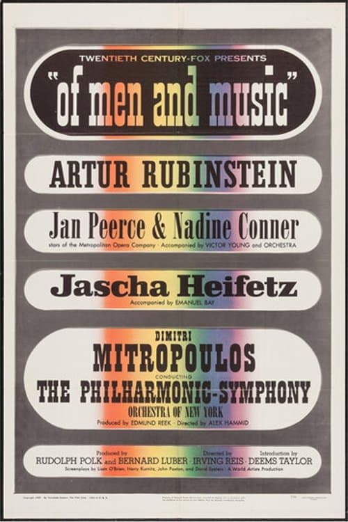 Of Men and Music poster