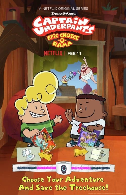 Captain Underpants Epic Choice-o-Rama poster
