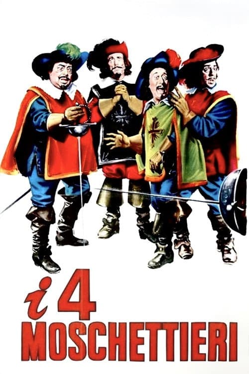 I 4 moschettieri poster