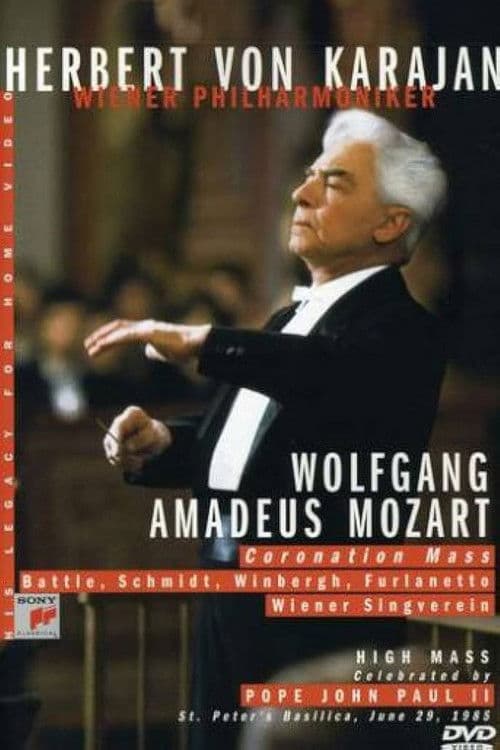 Karajan: Mozart - Coronation Mass poster