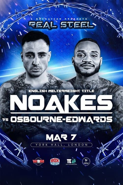 Sean Noakes vs. Jermaine Osbourne-Edwards poster