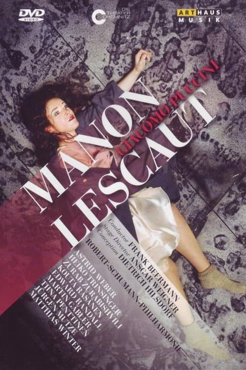 Manon Lescaut - Chemnitz poster