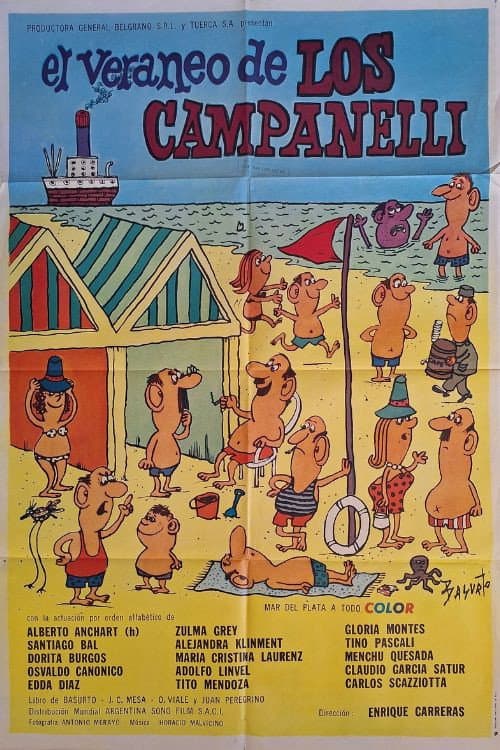 El veraneo de los Campanelli poster