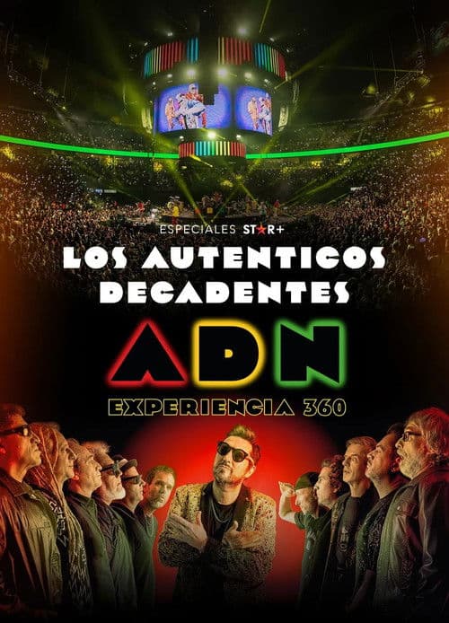 Los Auténticos Decadentes | ADN Experiencia 360° poster