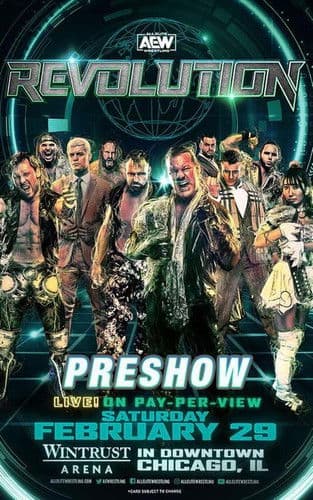 AEW Revolution 2020: The Buy In poster