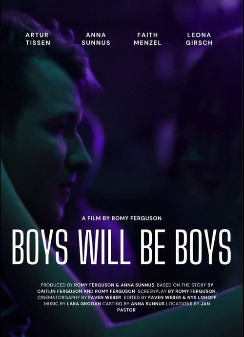 Boys will be boys poster