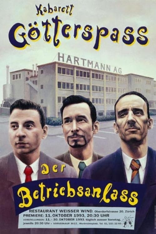 Cabaret Götterspass - Der Betriebsanlass poster