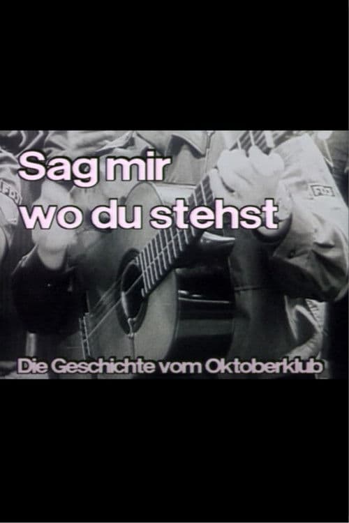 Sag mir wo du stehst poster