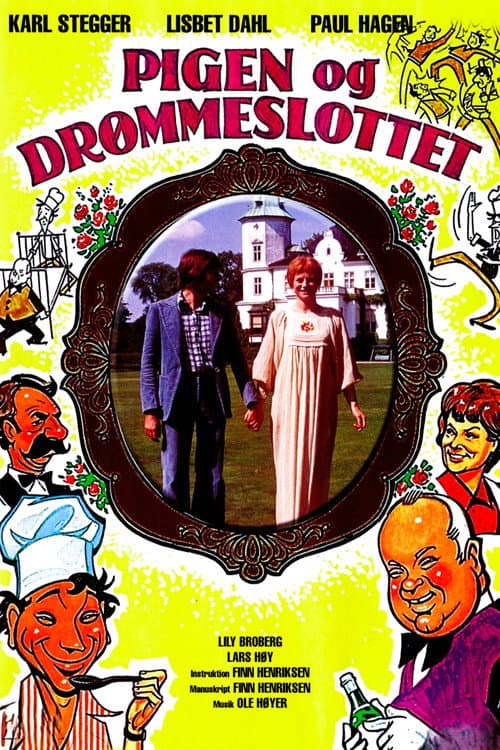 Pigen og drømmeslottet poster