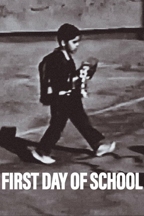 First Day of School poster