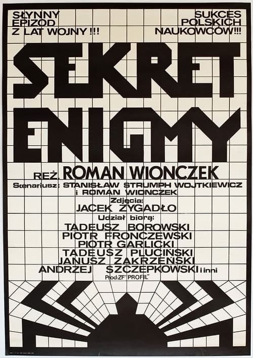 Sekret Enigmy poster
