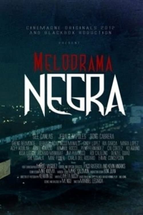 Melodrama Negra poster