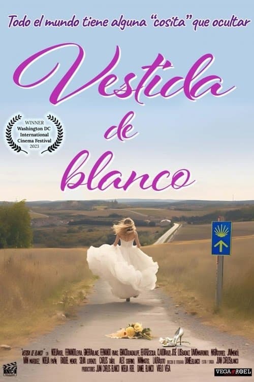 Vestida de blanco poster