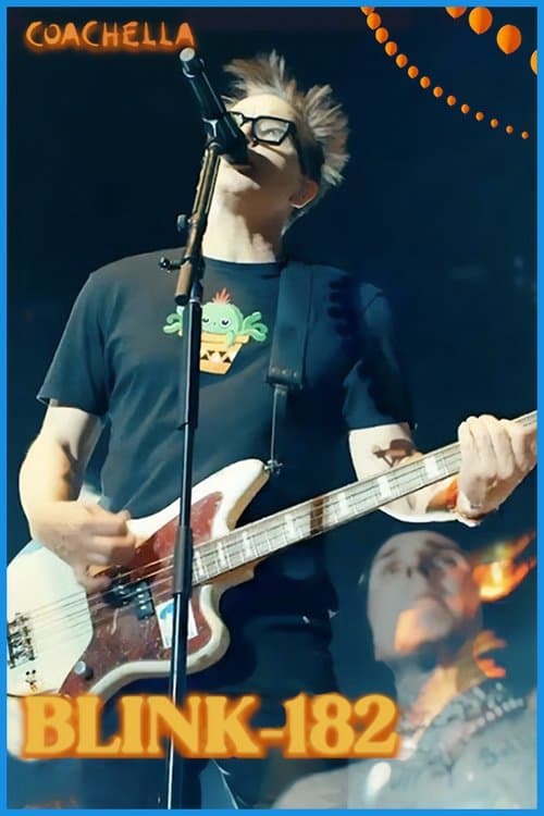 Blink-182: Coachella Music Festival poster