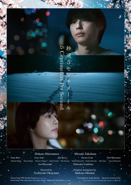 5 Centimeters per Second poster