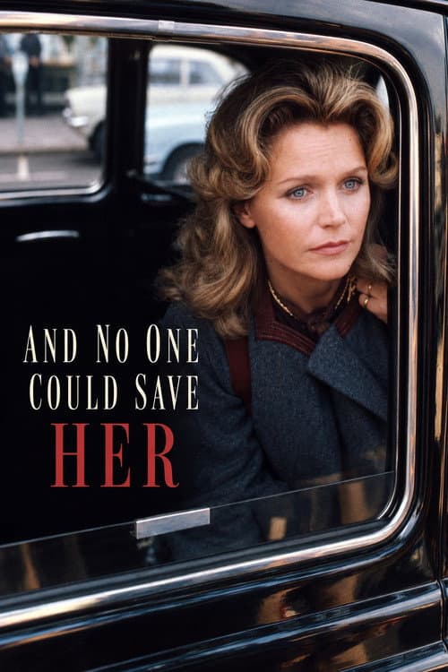 And No One Could Save Her poster