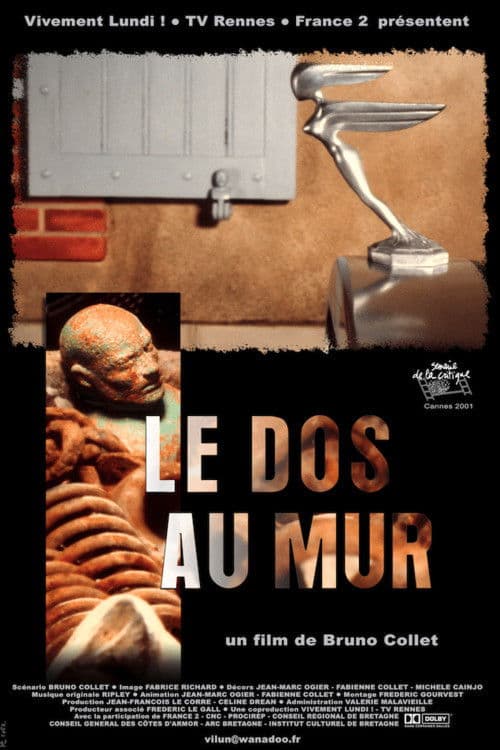 Le dos au mur poster
