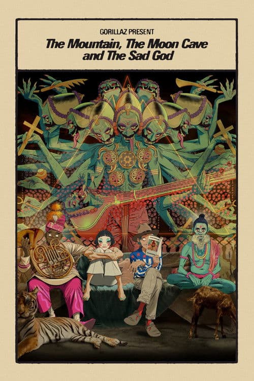 Gorillaz Present: The Mountain, The Moon Cave and The Sad God poster