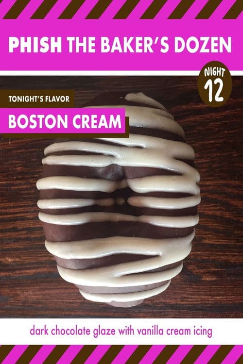Phish: The Baker's Dozen: Night 12 - Boston Creme poster