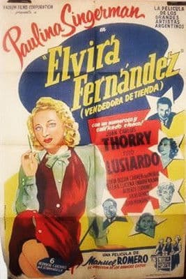 Elvira Fernández, vendedora de tienda poster