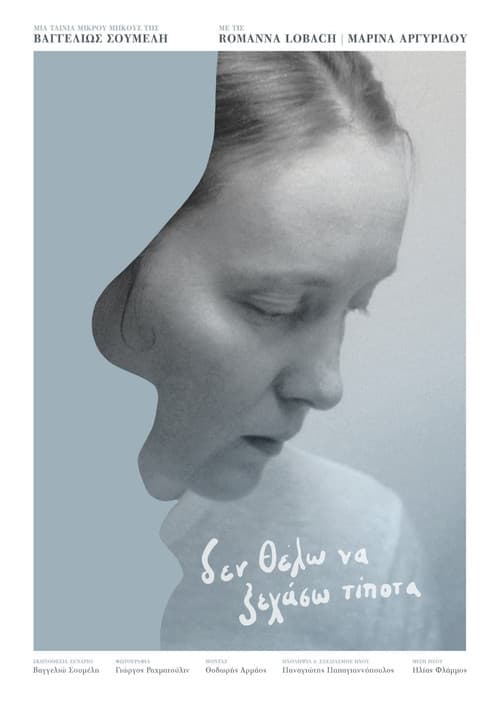 I Don't Want to Forget Anything poster