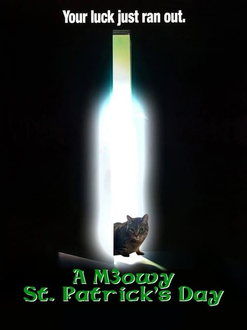 A Meowy St. Patrick's Day poster