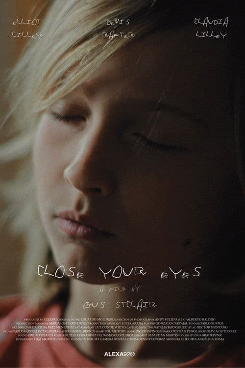 Close your eyes poster
