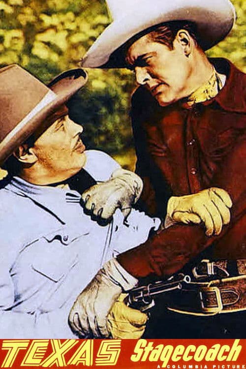 Texas Stagecoach poster