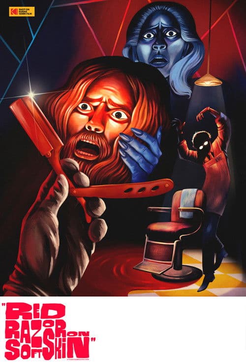 Red Razor On Soft Skin