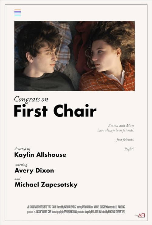 Congrats on First Chair poster
