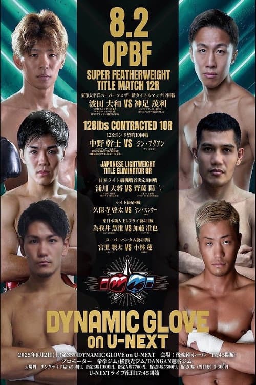 DYNAMIC GLOVE on U-NEXT Vol.35 poster