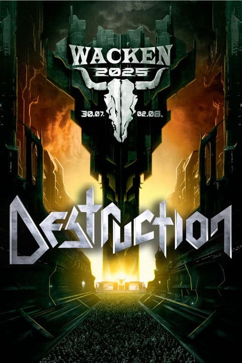 Destruction Live at Wacken Open Air poster