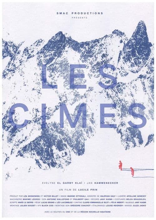 Les cimes poster