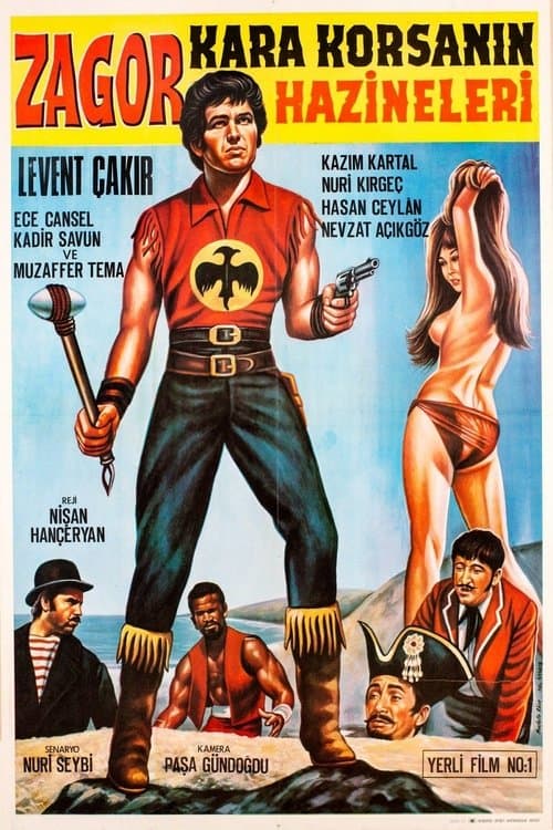 Zagor: The Black Pirate's Treasure poster