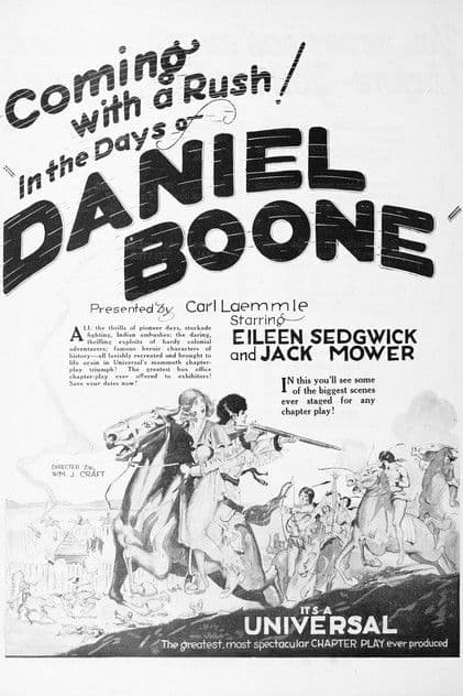 In the Days of Daniel Boone poster
