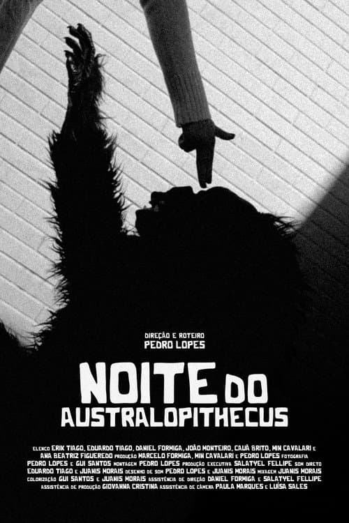 Noite do Australopithecus poster
