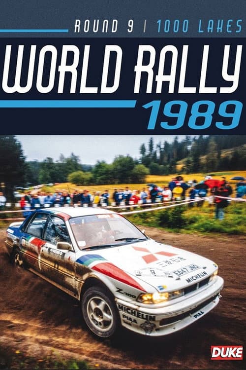 1000 Lakes Rally 1989 poster