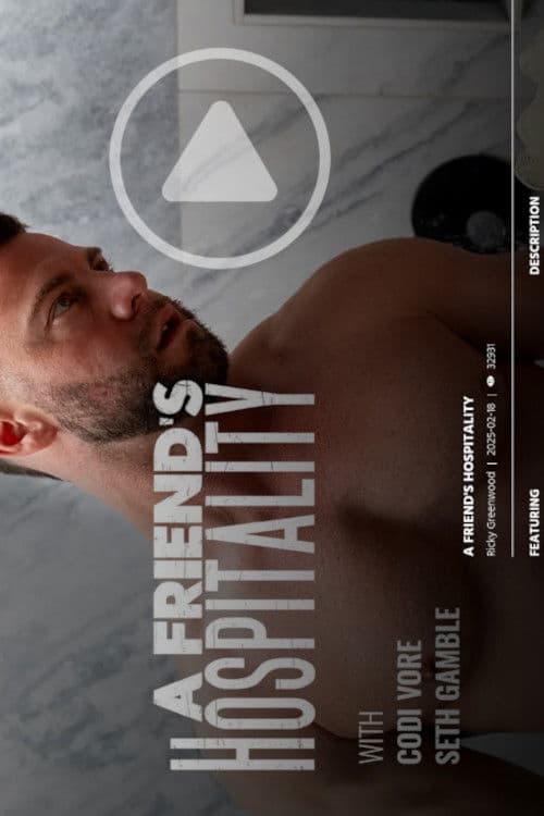 A Friends Hospitality poster