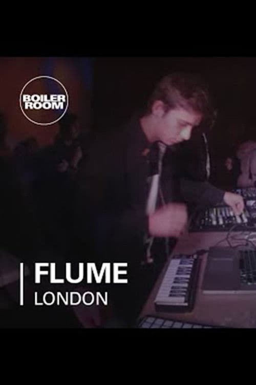 Flume - Boiler Room London poster