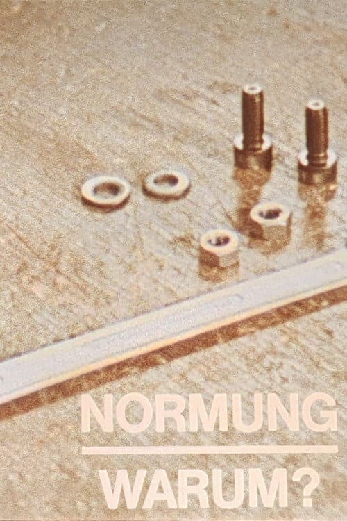 Normung - warum? poster